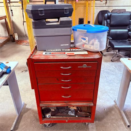 NAPA Rolling Tool Chest w/ Contents