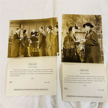 Robert Mitchum ‘Holiday Affair’ Original Production Photos