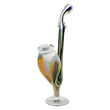 Murano Glass Decorative Art Glass Pipe