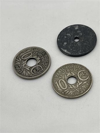 French coins lot