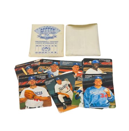 1988 Mother's Cookies Dodgers Baseball Cards--2 packs