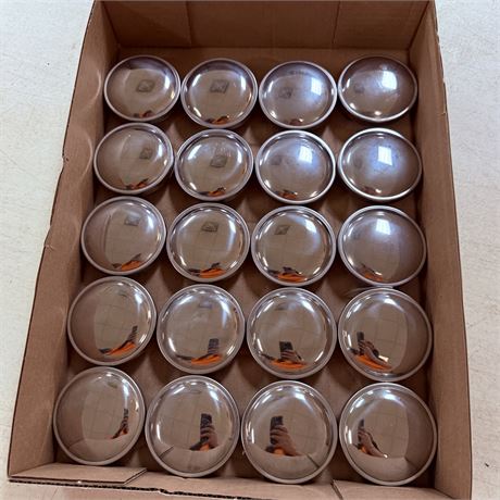20 NOS Harley Davidson Chrome Gas Caps