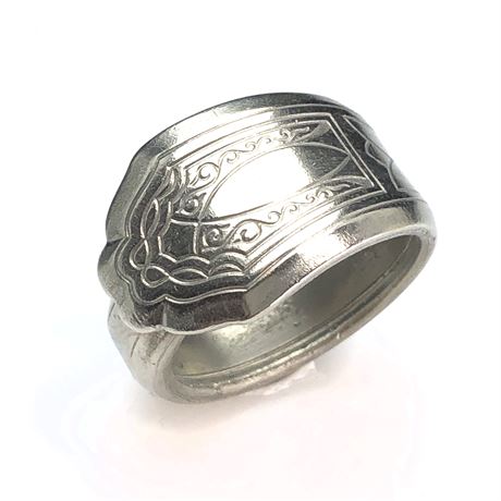 Vintage Coin Silver Spoon Ring