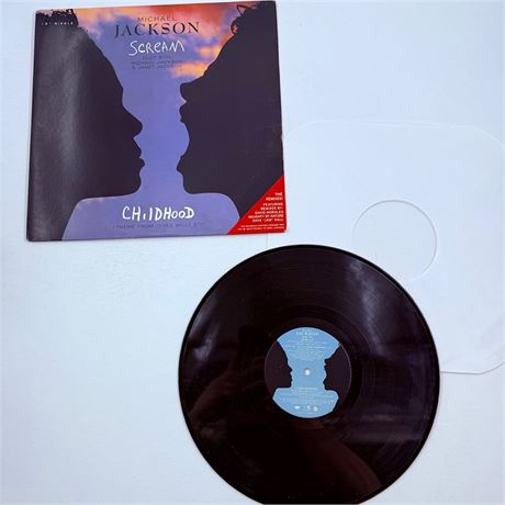 Michael & Janet Jackson Duet Vinyl Record