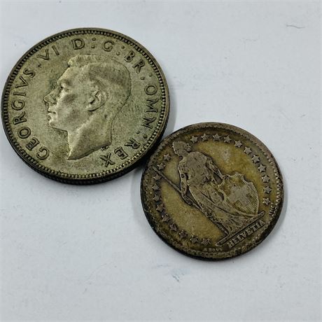 Old Silver Coin Lot