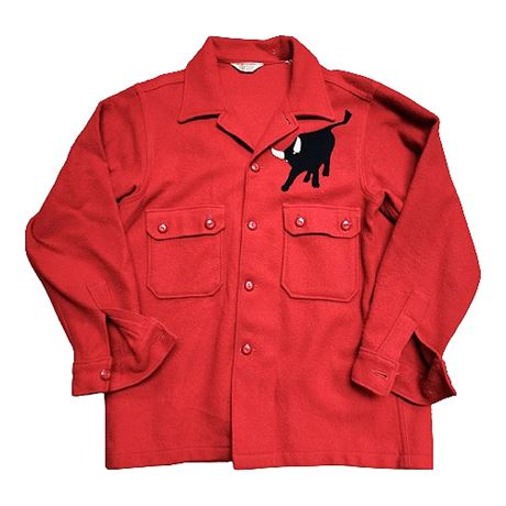 Vintage Boy Scouts Red Wool Official Jacket