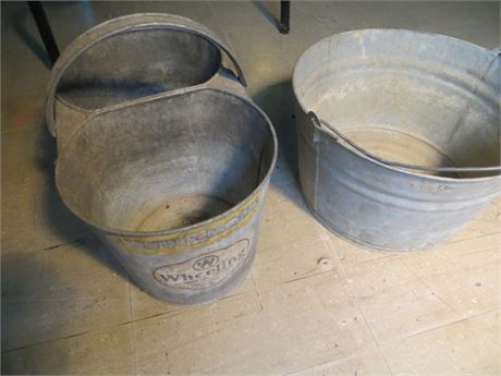 2 Buckets Wheeling W. Virginia
