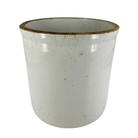1 Gallon Stoneware Salt Glaze Crock