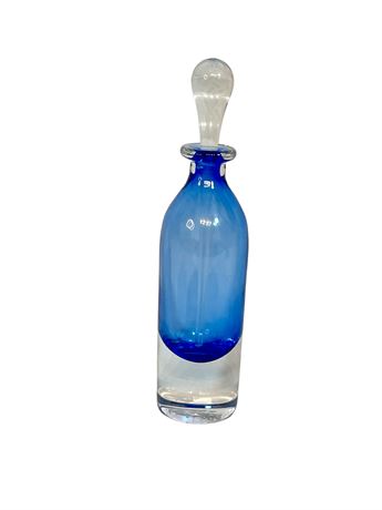 Cobalt Blue Perfume Bottle