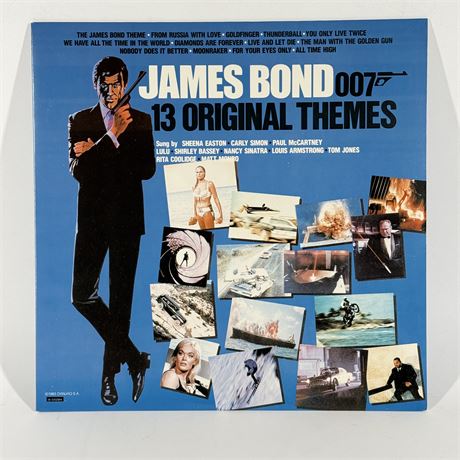 "James Bond - 13 Original Themes" LP