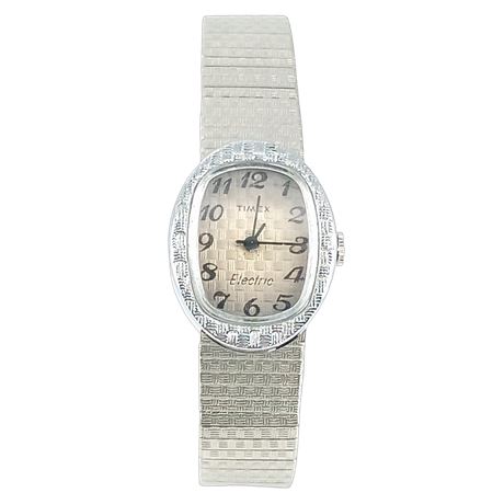 Vintage Timex Electric Ladies Wristwatch - Textured