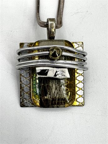 Artisan Made Pendant with chain