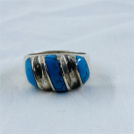 18.6g Southwest Sterling Ring Size 13.75
