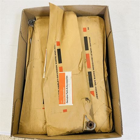 12 NOS Harley Davidson Aluminum Brackets