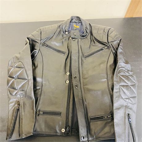 NOS Superior Leather Motorcycle Jacket