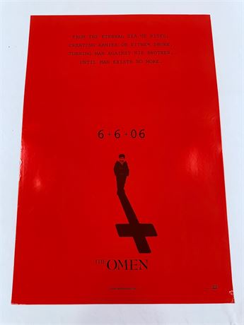 The Omen Original Rolled 27x40” Movie Poster