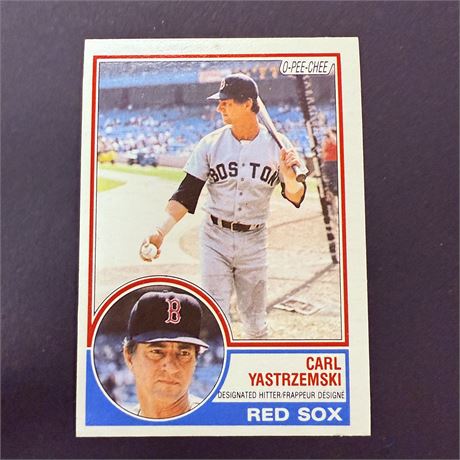1983 OPC Carl Yastrzemski