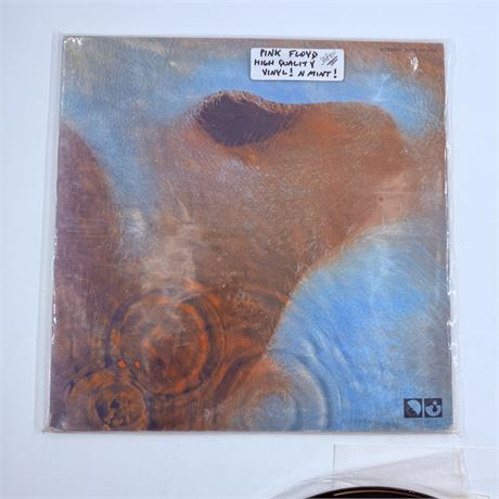 Japanese Pink Floyd Meddle Vinyl Record