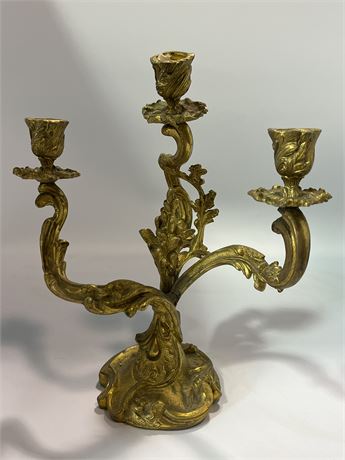 MCM Brass Candelabra