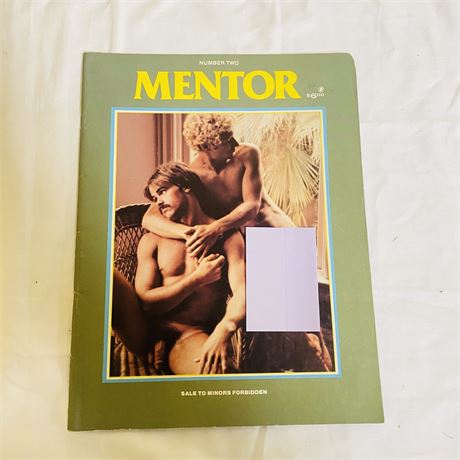 Vintage Mentor #2 Gay Interest Magazine