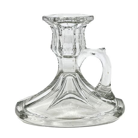 Vintage Duncan Miller Crystal Candle Holder