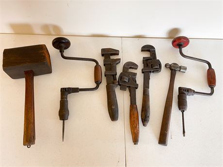 Lot of Assorted Antique Tools