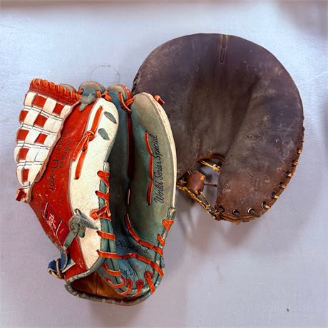 Vintage Baseball Mits