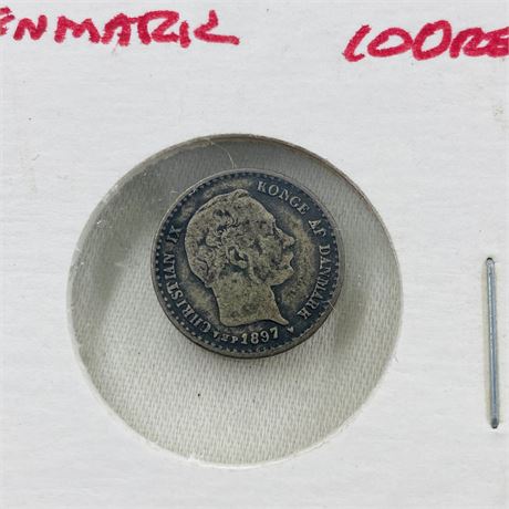 1897 Denmark 10 Ore