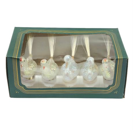 VTG Kurt S. Adler, Clip-on Bird Ornaments