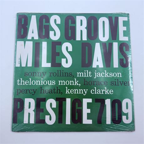Sealed Miles Davis Bags Groove Vinyl Record