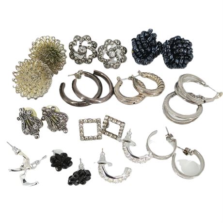 Costume Jewelry Earring Lot of 12