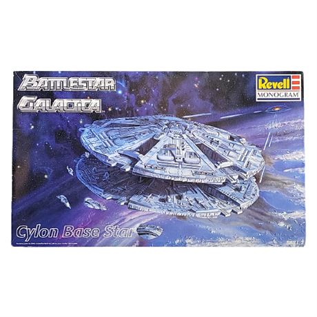 Vintage Battlestar Galactica Cylon Base Star Model Kit