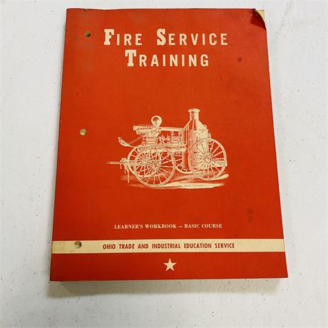 1973 Fire Service Training Manual