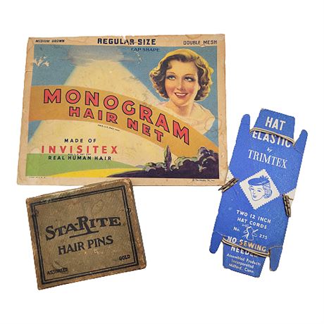 Vintage Hair Product Collection