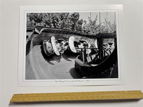 Euclid Beach Flying Turns Photo 1946