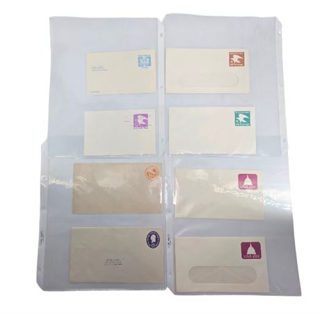 VTG Lot of Pre Paid Envelopes