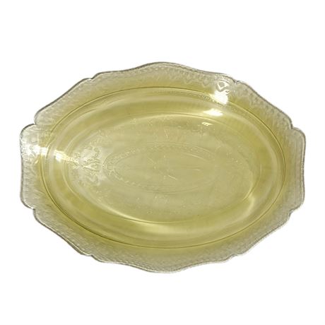 Vintage Federal Glass Depression Glass Platter