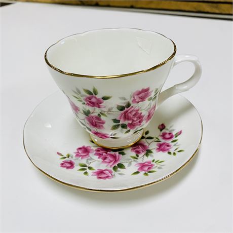 Crown Trent Teacup and Saucer