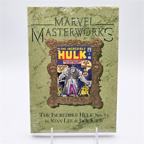 Sealed "Marvel Masterworks, The Incredible Hulk" by Stan Lee and Jack Kirby