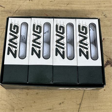Dozen Ping Zing Gold Balls