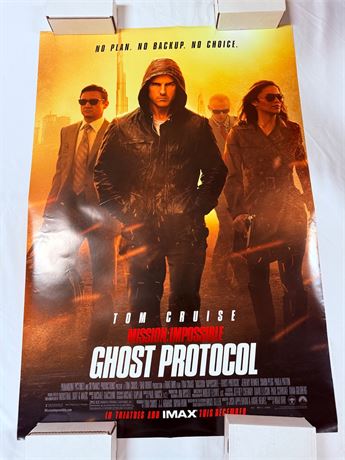 Mission Impossible Ghost Protocol Original DS 27x40” Movie Poster