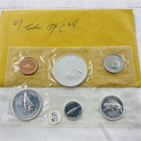 1967 Canada Mint Set