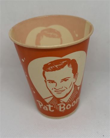 Pat Boone Paper Drinking Cup