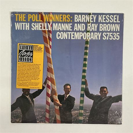 Barney Kessel, Shelly Manne and Ray Brown The Poll Winners Sealed Vinyl Record