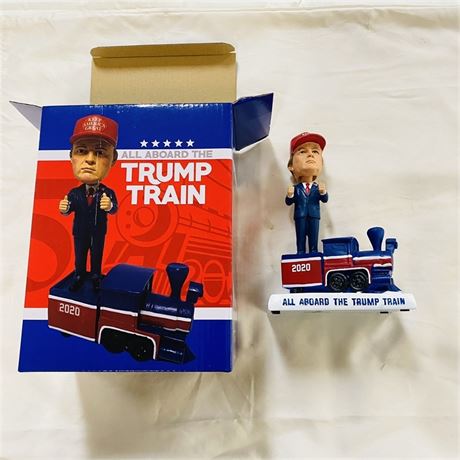 New Trump Train Bobblehead