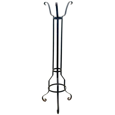 Vintage Wrought Iron Plant Stand