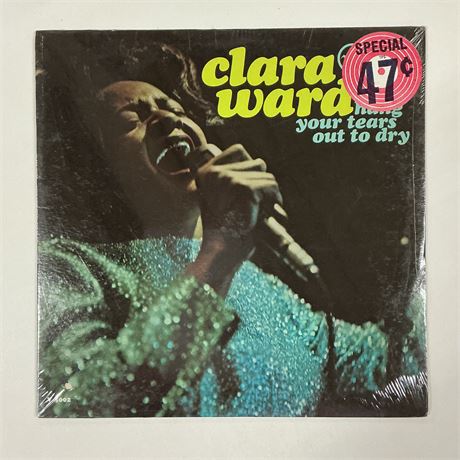Clara Ward Hang Your Tears Out to Dry Sealed Vinyl Record