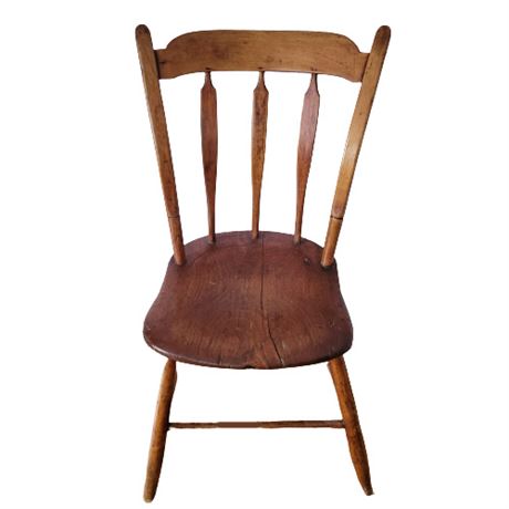 Antique New England Arrow Back Side Chair