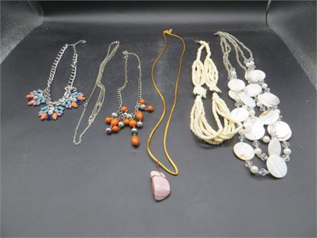 6 Necklaces