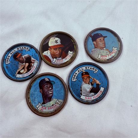 1964 Topps Baseball Coins Lot